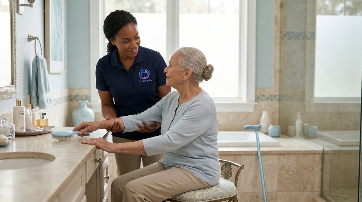 Personal care support at home