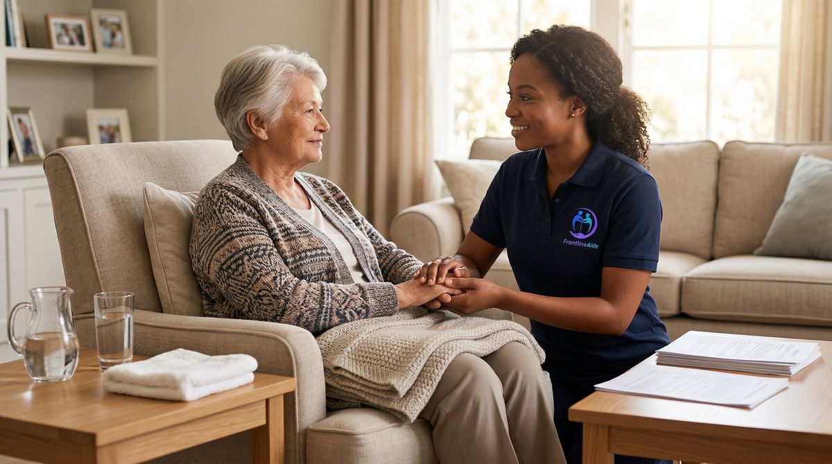 Recovery support at home after surgery or illness